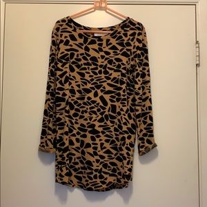 Ava Sky printed mini dress